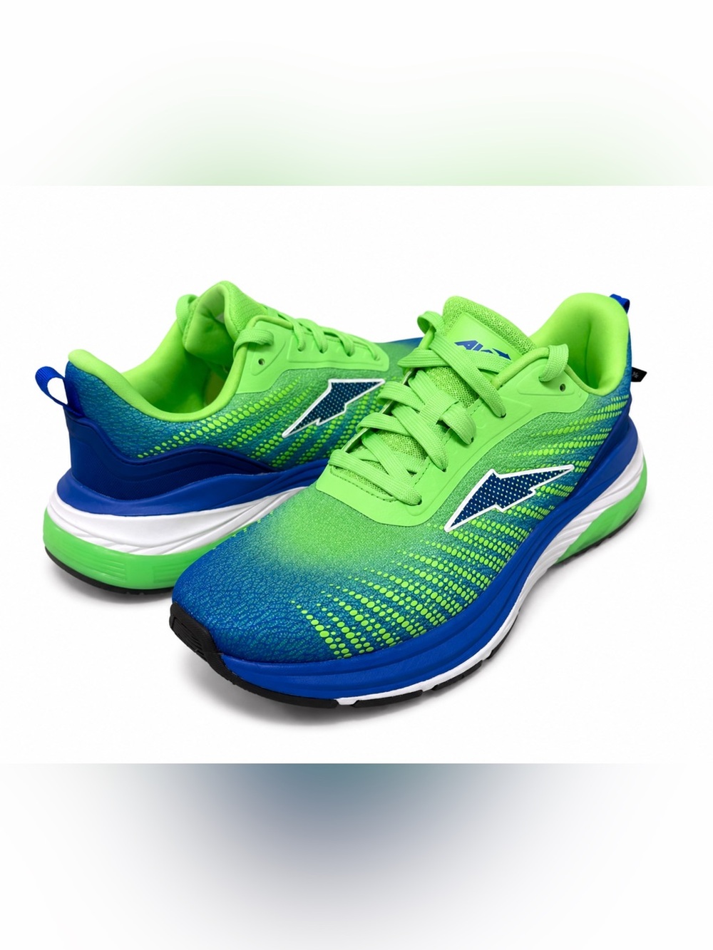 Avia Men’s Size 9.5 Running Shoes Green Blue Gradient Athletic Sneakers New